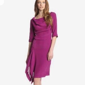 Vivienne Westwood Anglomania Solstice Draped Dress, 3/4 Slv, Sz 48 (US 14/16).